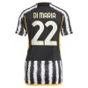 Maglia ufficiale Juventus 2023-24 DI Maria 22 Casa per Donna